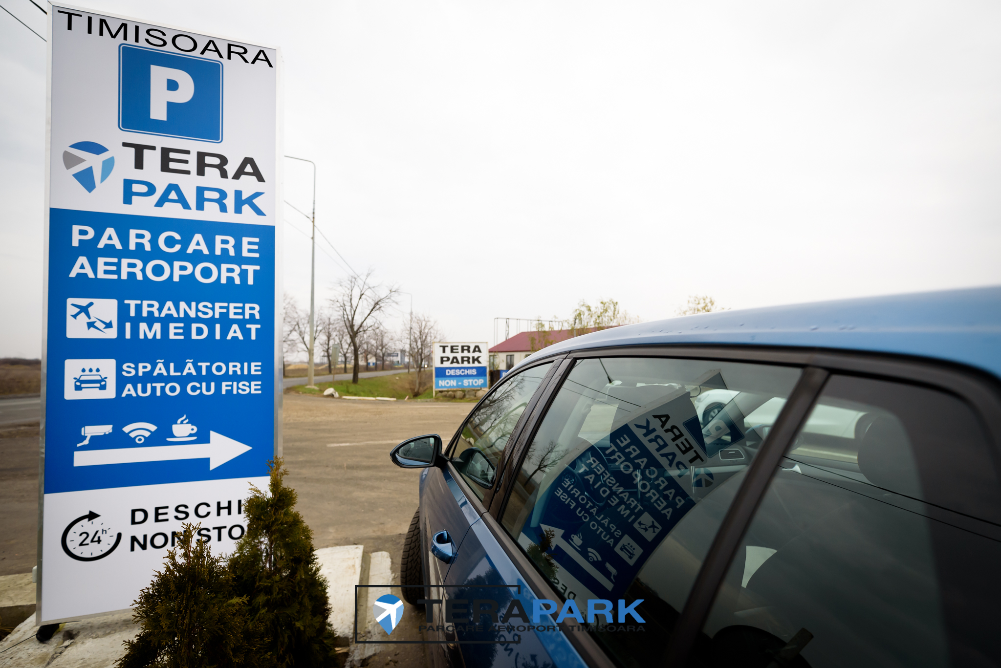 Parcare aeroport timisoara TERAPARK TM 